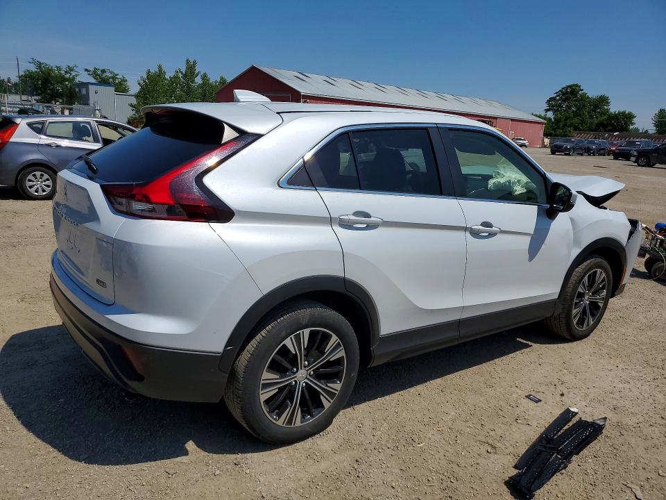 2022 Mitsubishi Eclipse Cross მანქანა იყიდება აუქციონზე, vin: JA4ATUAAXNZ600404, აუქციონის ნომერი: 59292226