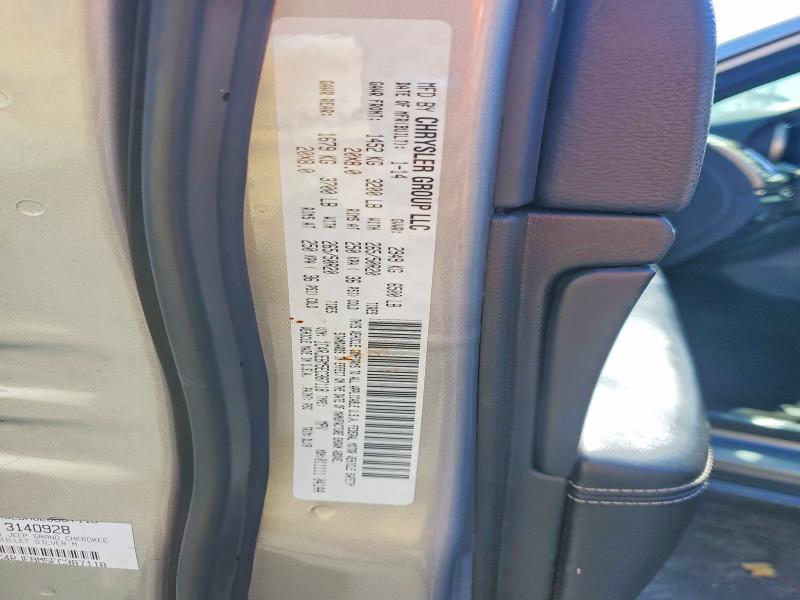 Продаж на аукціоні авто 2014 Jeep Grand Cherokee, vin: 1C4RJEBM5EC387118, номер лоту: 60179886