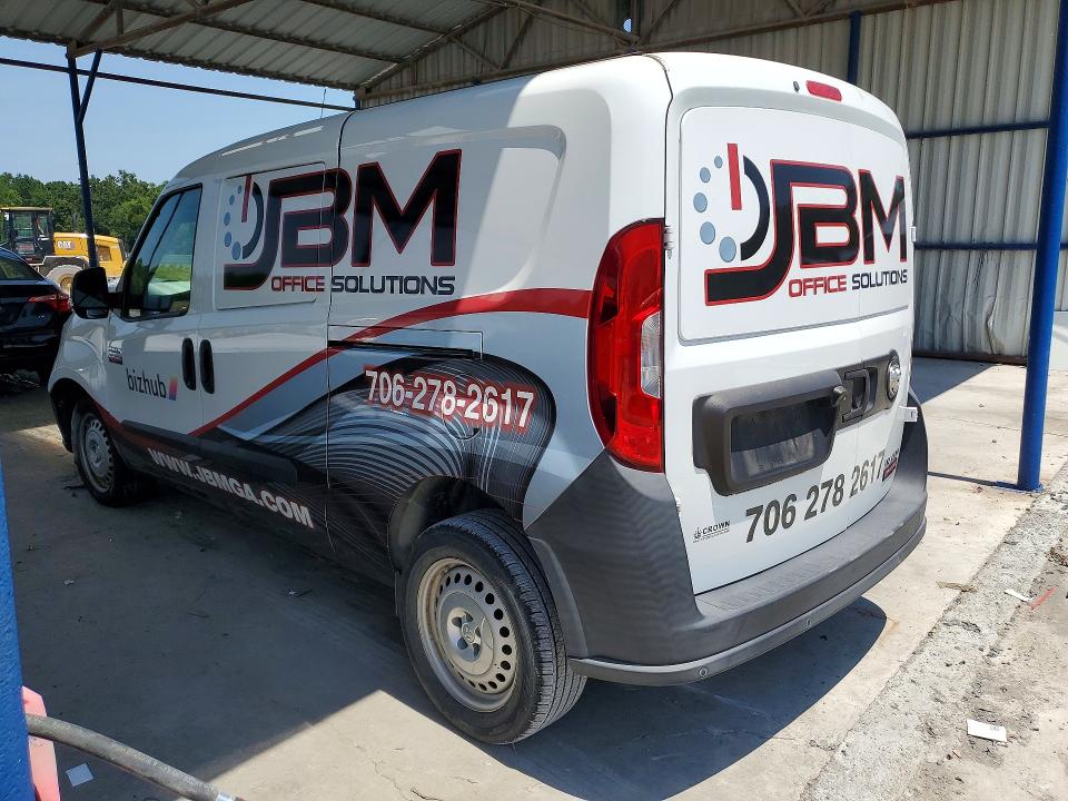 62921366 :رقم المزاد ، ZFBHRFAB6K6M51982 vin ، 2019 Ram Promaster City مزاد بيع