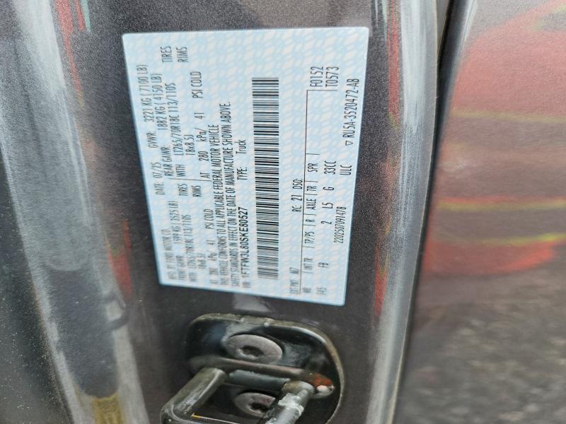 62112346 :رقم المزاد ، 1FTFW3L80SKE80527 vin ، 2025 Ford F150 مزاد بيع