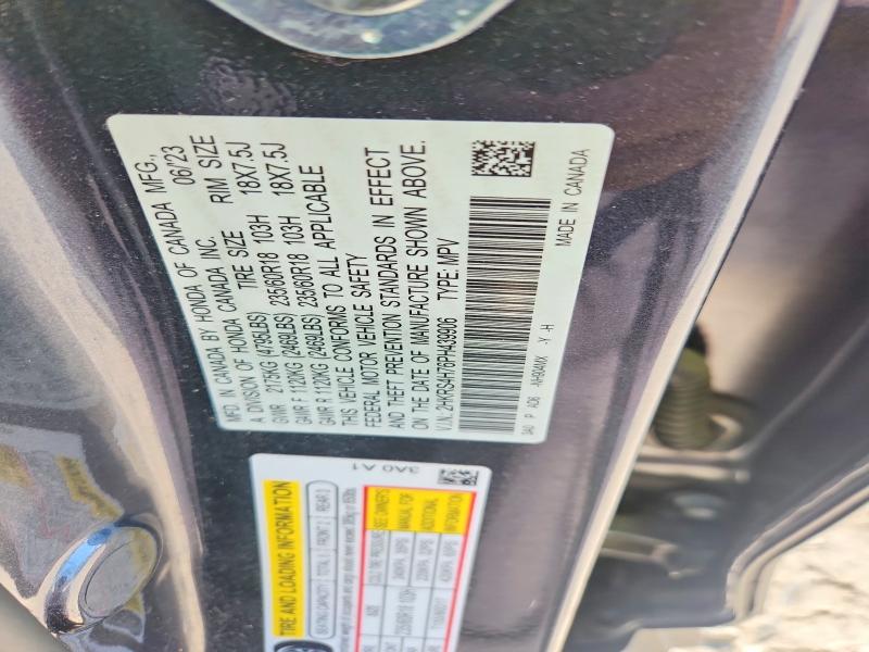 Aukcja sprzedaży 2023 Honda Cr-v, vin: 2HKRS4H76PH439906, numer aukcji: 85635475