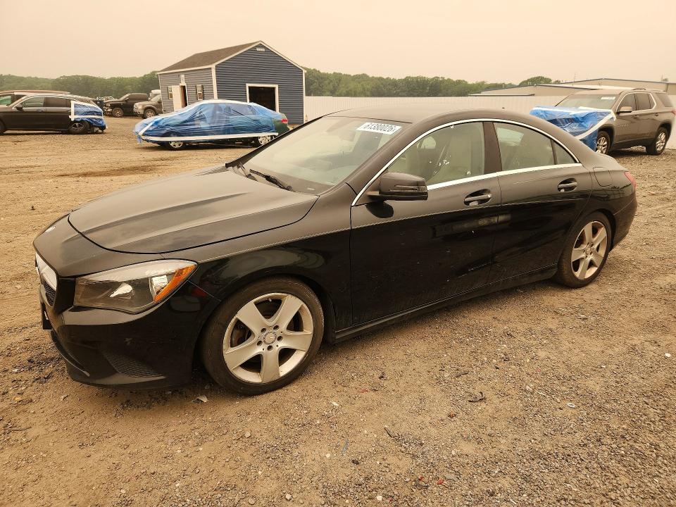 2015 Mercedes-benz Cla მანქანა იყიდება აუქციონზე, vin: WDDSJ4GB1FN179395, აუქციონის ნომერი: 61380026