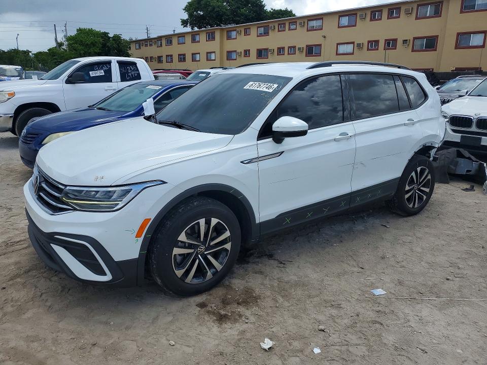 2022 Volkswagen Tiguan მანქანა იყიდება აუქციონზე, vin: 3VV1B7AX8NM130780, აუქციონის ნომერი: 61767746