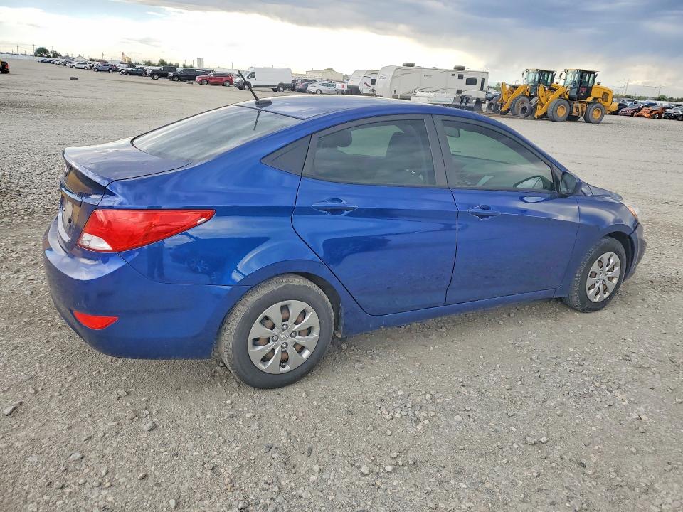 60516446 :رقم المزاد ، KMHCT4AE9HU186188 vin ، 2017 Hyundai Accent مزاد بيع