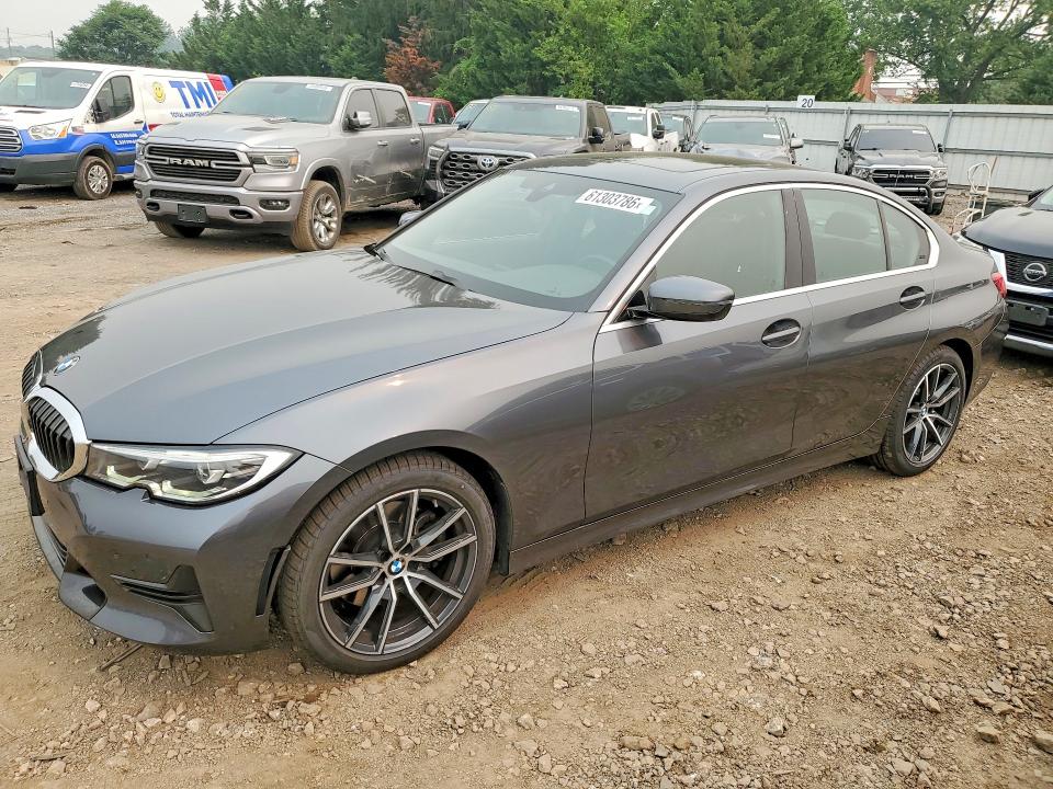 Aukcja sprzedaży 2019 Bmw 330i, vin: 3MW5R1J53K8A04092, numer aukcji: 61303786