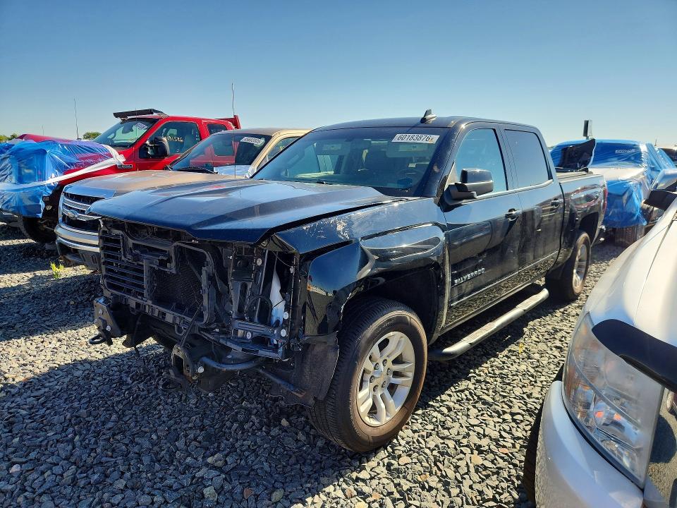 60183876 :رقم المزاد ، 3GCUKREC5HG462838 vin ، 2017 Chevrolet Silverado مزاد بيع