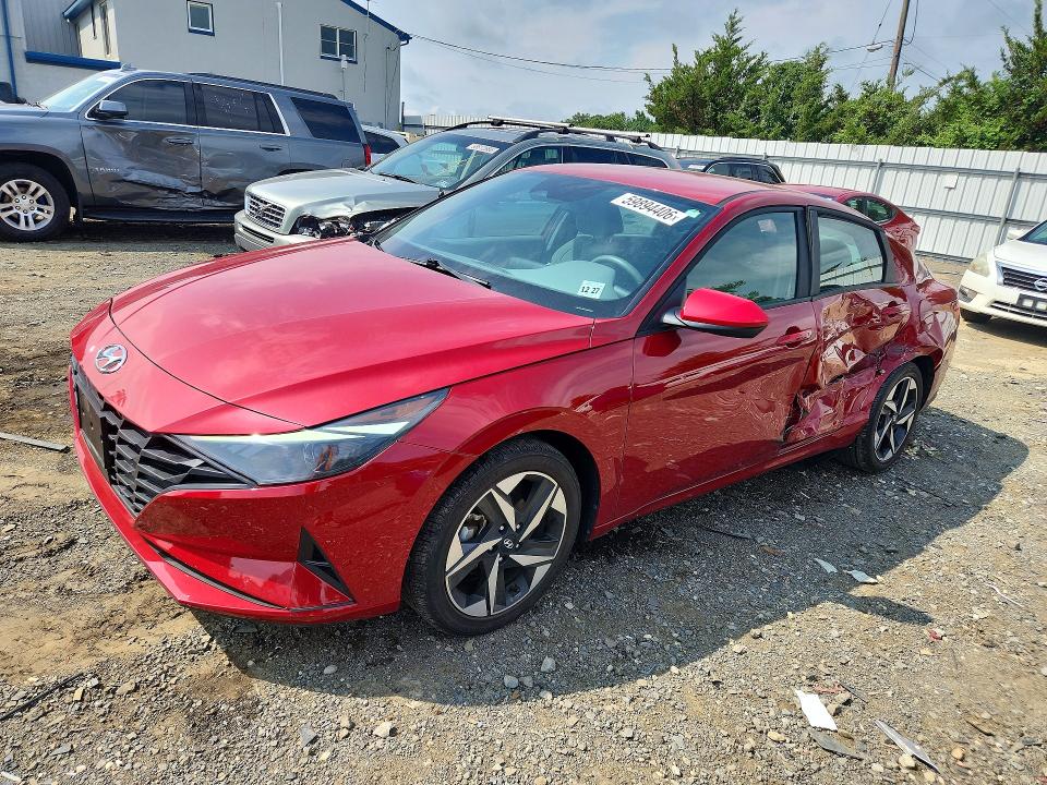 59894406 :رقم المزاد ، KMHLS4AG4PU459895 vin ، 2023 Hyundai Elantra مزاد بيع