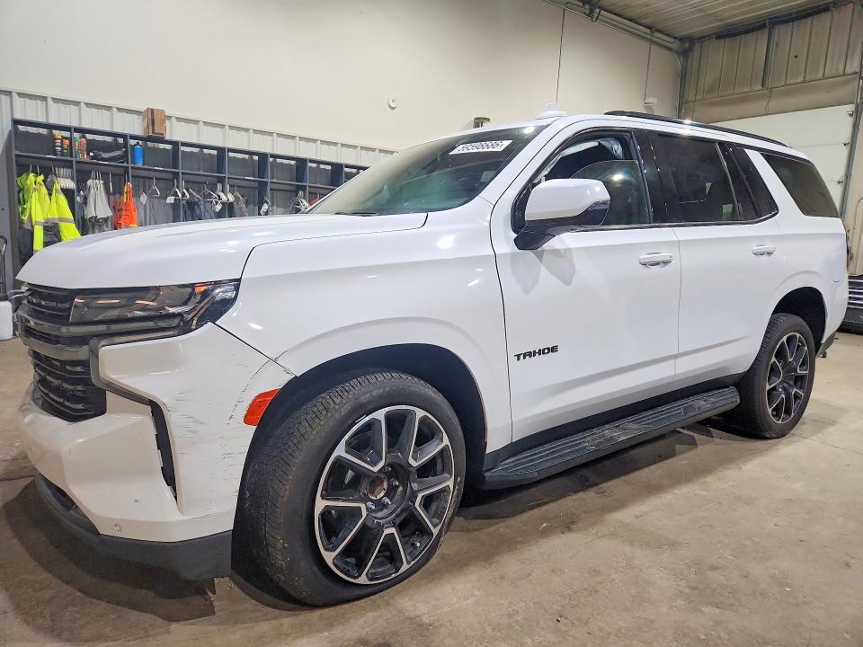 2022 Chevrolet Tahoe მანქანა იყიდება აუქციონზე, vin: 1GNSCRKDXNR213018, აუქციონის ნომერი: 59598686