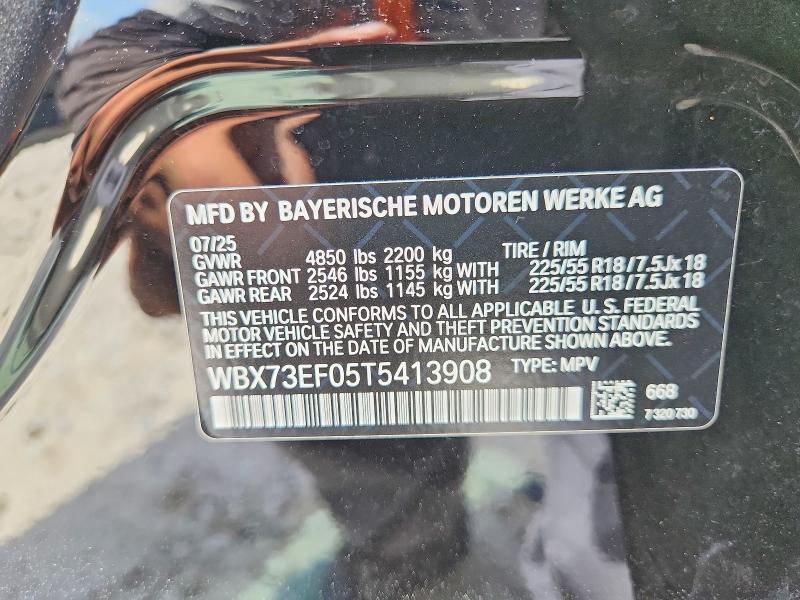 Aukcja sprzedaży 2026 Bmw X1, vin: WBX73EF05T5413908, numer aukcji: 63119296