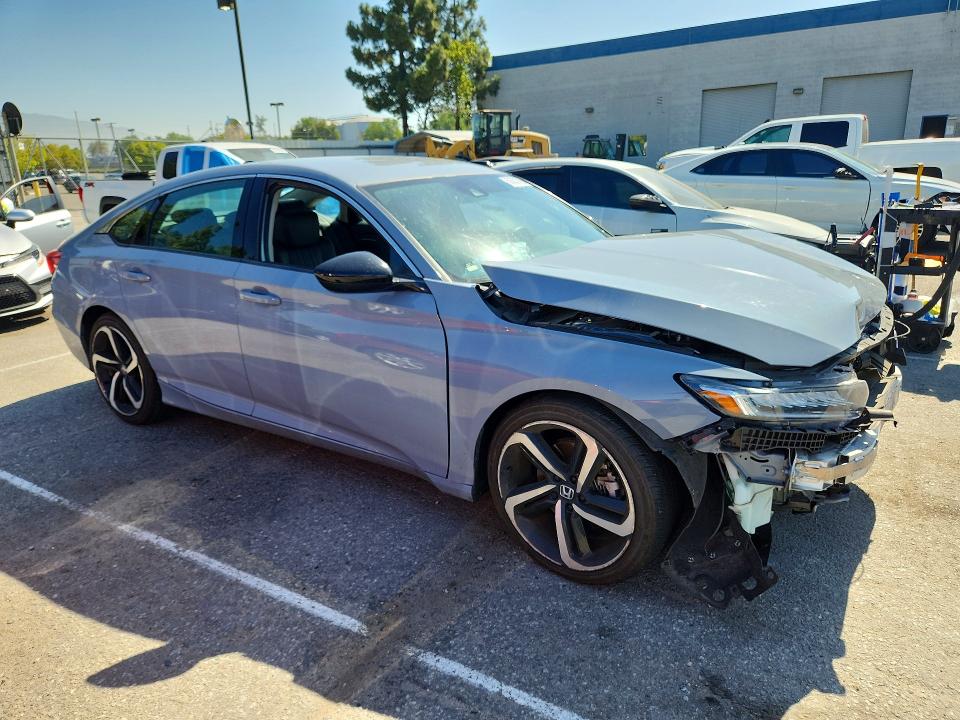 60630766 :رقم المزاد ، 1HGCV1F43MA024969 vin ، 2021 Honda Accord مزاد بيع