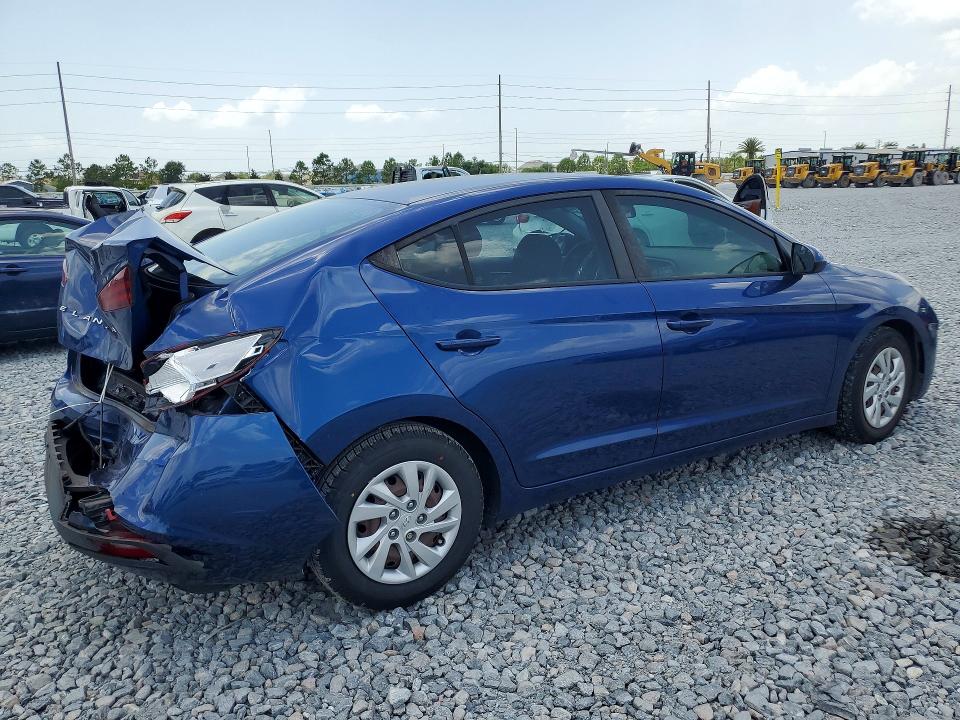 60453586 :رقم المزاد ، 5NPD74LF4KH496267 vin ، 2019 Hyundai Elantra مزاد بيع