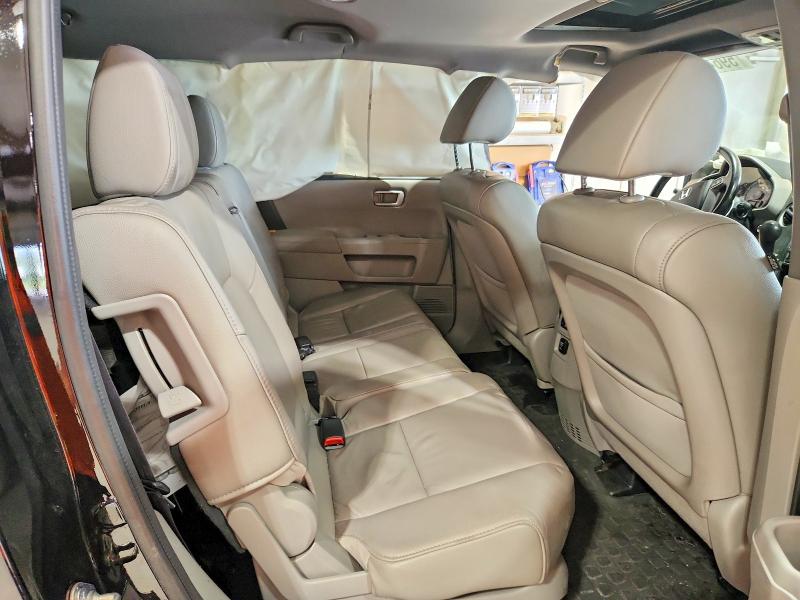 59640076 :رقم المزاد ، 5FNYF4H79FB019618 vin ، 2015 Honda Pilot Exl مزاد بيع