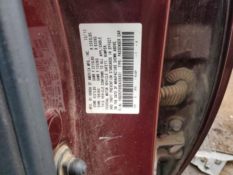 Продажа на аукционе авто 2014 Honda Accord, vin: 1HGCR2F89EA068831, номер лота: 59986336
