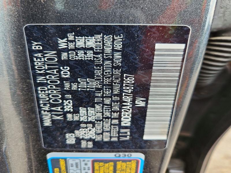 Aukcja sprzedaży 2024 Kia Seltos, vin: KNDER2AA4R7487867, numer aukcji: 62762686