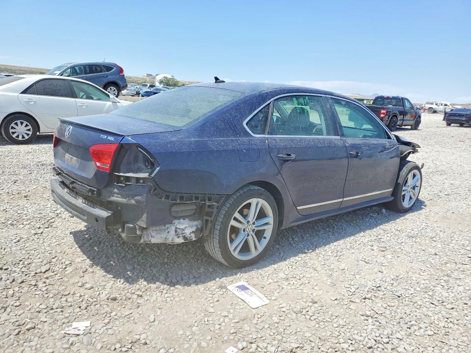 2012 Volkswagen Passat მანქანა იყიდება აუქციონზე, vin: 1VWCN7A32CC029564, აუქციონის ნომერი: 61429116