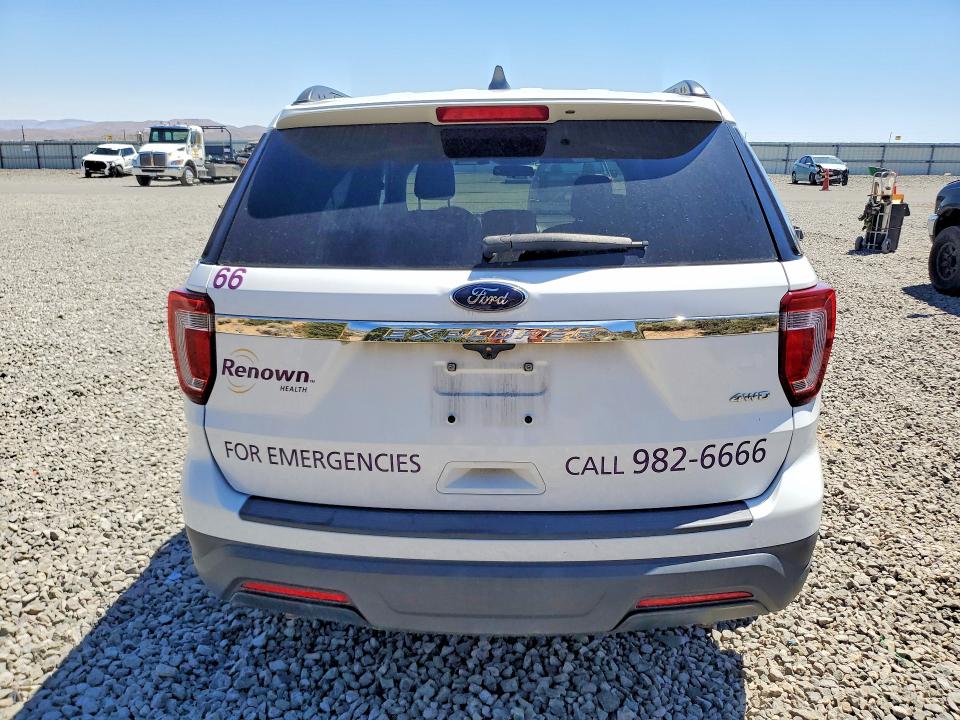 2018 Ford Explorer მანქანა იყიდება აუქციონზე, vin: 1FM5K8B86JGC44676, აუქციონის ნომერი: 63177426