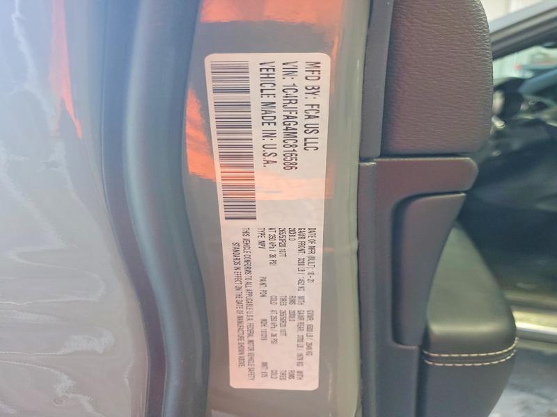 59395276 :رقم المزاد ، 1C4RJFAG4MC816586 vin ، 2021 Jeep Grand Cherokee مزاد بيع