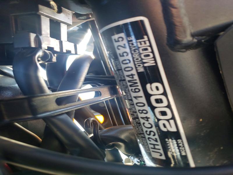 Продажа на аукционе авто 2006 Honda Cb900, vin: JH2SC48016M400525, номер лота: 60800036