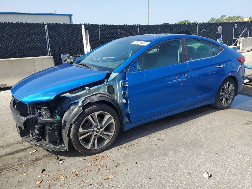 Продажа на аукционе авто 2017 Hyundai Elantra, vin: KMHD84LFXHU063544, номер лота: 59319066