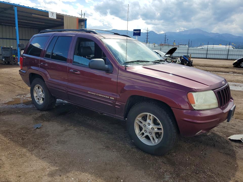 60257356 :رقم المزاد ، 1J4GW68N0XC597654 vin ، 1999 Jeep Grand Cherokee مزاد بيع