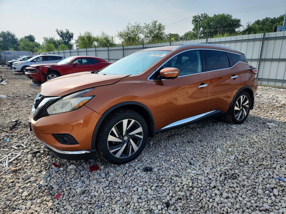 Aukcja sprzedaży 2015 Nissan Murano, vin: 5N1AZ2MH8FN242743, numer aukcji: 61507986