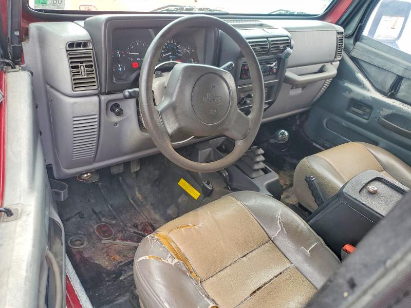 60400886 :رقم المزاد ، 1J4FY29P7WP752173 vin ، 1998 Jeep Wrangler / Tj مزاد بيع