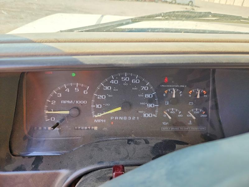1997 Chevrolet Gmt-400 მანქანა იყიდება აუქციონზე, vin: 1GCGK29R4VE244489, აუქციონის ნომერი: 60385986