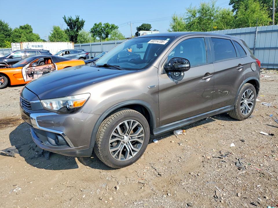 2017 Mitsubishi Outlander Sport მანქანა იყიდება აუქციონზე, vin: JA4AP3AW7HZ030120, აუქციონის ნომერი: 60314706