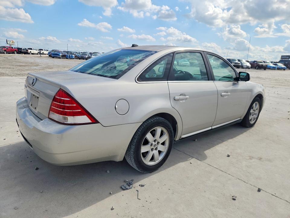 2007 Mercury Montego მანქანა იყიდება აუქციონზე, vin: 1MEFM40197G603477, აუქციონის ნომერი: 54297196