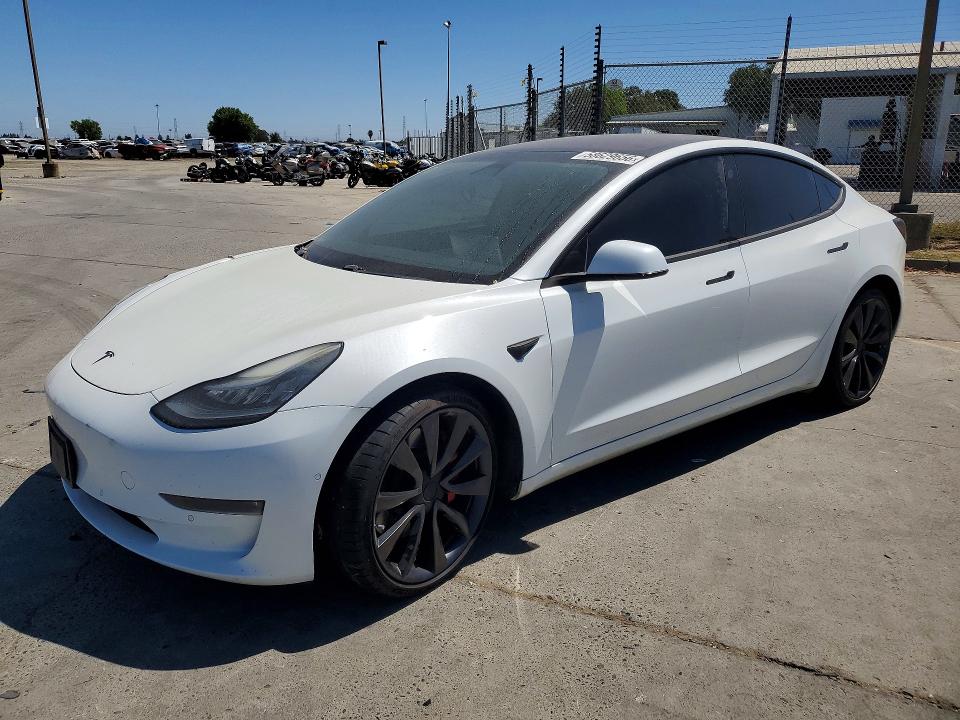 Продажа на аукционе авто 2018 Tesla Model 3, vin: 5YJ3E1EB8JF081573, номер лота: 58629656