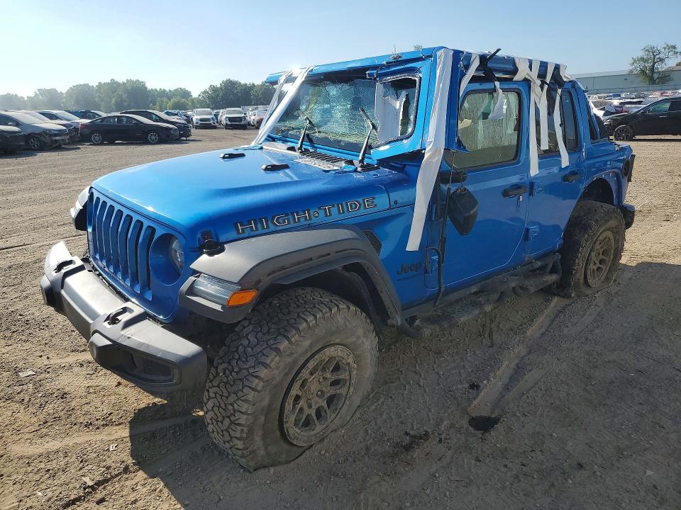 60193416 :رقم المزاد ، 1C4HJXDG8NW276852 vin ، 2022 Jeep Wrangler Unlimited مزاد بيع