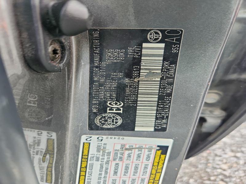 62764496 :رقم المزاد ، 2T1BR32E56C628613 vin ، 2006 Toyota Corolla مزاد بيع