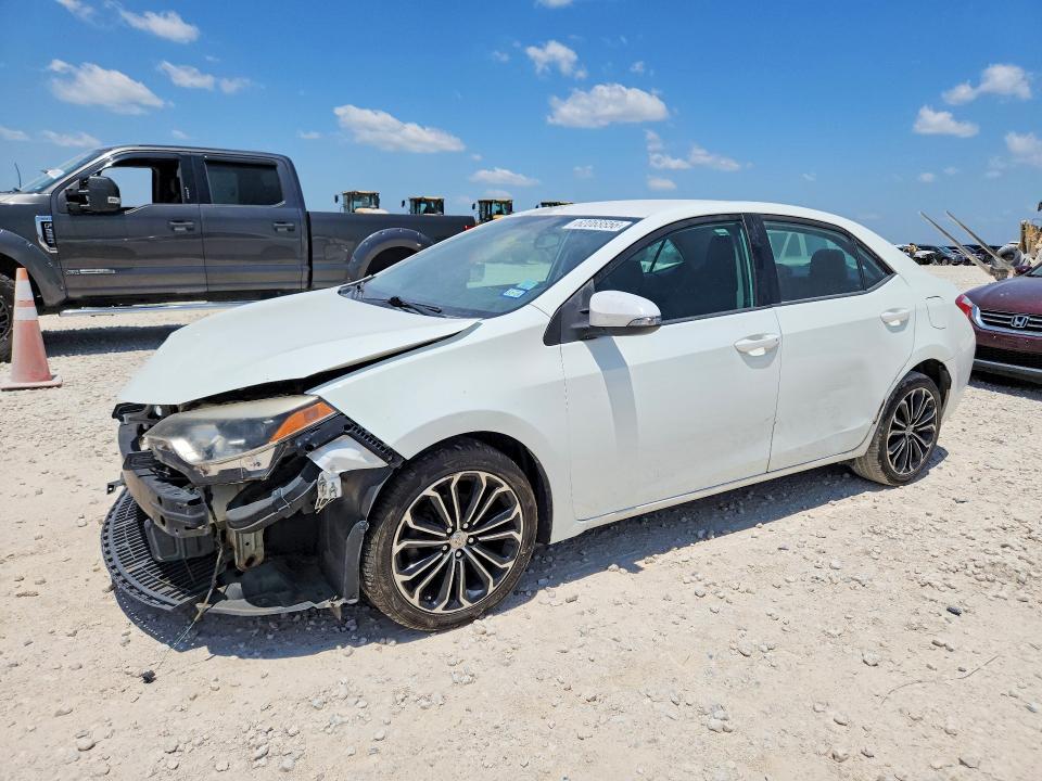 62068856 :رقم المزاد ، 5YFBURHE7FP232109 vin ، 2015 Toyota Corolla مزاد بيع