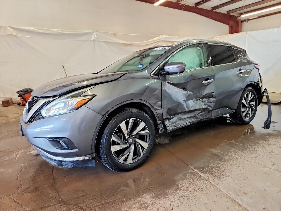 59842916 :رقم المزاد ، 5N1AZ2MG2JN126258 vin ، 2018 Nissan Murano مزاد بيع