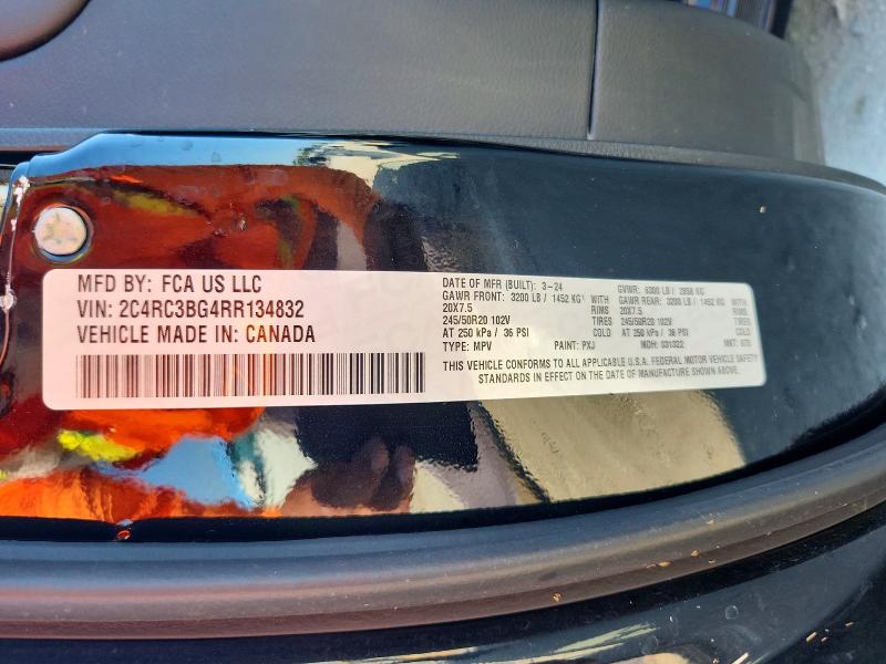 Aukcja sprzedaży 2024 Chrysler Pacifica, vin: 2C4RC3BG4RR134832, numer aukcji: 61421766