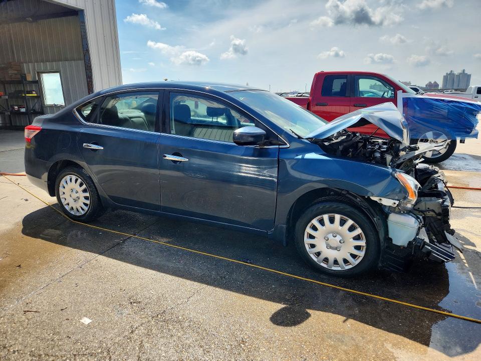 60164486 :رقم المزاد ، 3N1AB7AP6FL695229 vin ، 2015 Nissan Sentra مزاد بيع