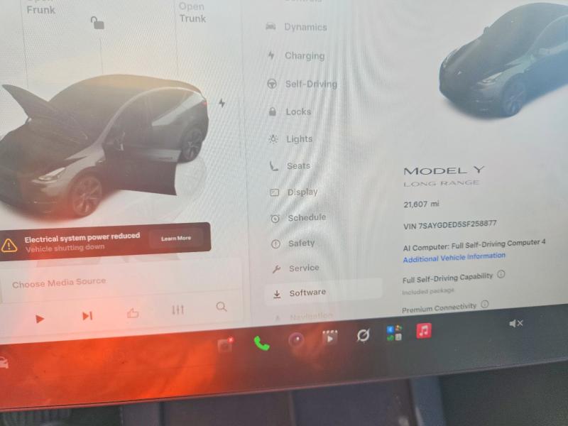 Aukcja sprzedaży 2025 Tesla Model Y, vin: 7SAYGDED5SF258877, numer aukcji: 59902106
