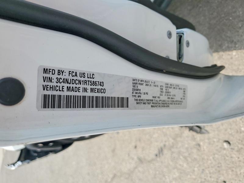 Продаж на аукціоні авто 2024 Jeep Compass, vin: 3C4NJDCN1RT586743, номер лоту: 60783986
