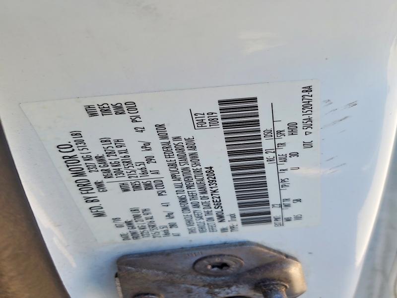Продажа на аукционе авто 2019 Ford Transit Connect, vin: NM0LS6E27K1392084, номер лота: 62860676