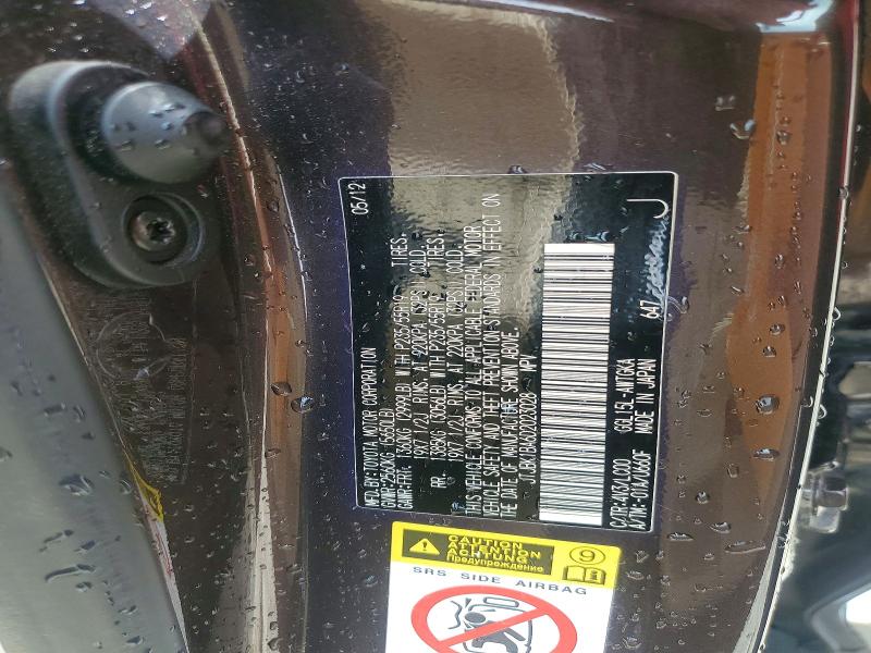 61025686 :رقم المزاد ، JTJBK1BA6D2023028 vin ، 2013 Lexus Rx 350 مزاد بيع