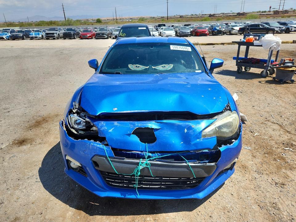 Aukcja sprzedaży 2013 Subaru Brz, vin: JF1ZCAC13D1608352, numer aukcji: 59876046