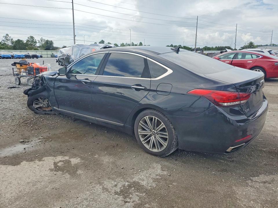 2018 Genesis G80 მანქანა იყიდება აუქციონზე, vin: KMHGN4JE0JU248644, აუქციონის ნომერი: 61583866