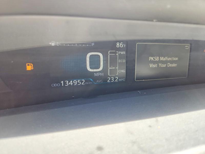 2019 Toyota Prius მანქანა იყიდება აუქციონზე, vin: JTDKARFUXK3077447, აუქციონის ნომერი: 54854686