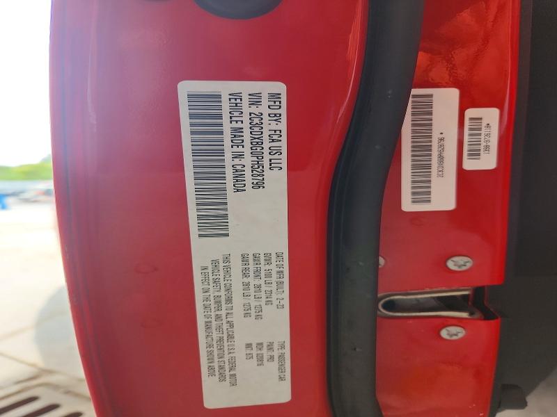 Aukcja sprzedaży 2023 Dodge Charger, vin: 2C3CDXBG0PH528796, numer aukcji: 62714796