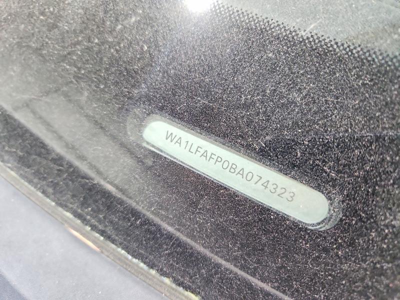 2011 Audi Q5 მანქანა იყიდება აუქციონზე, vin: WA1LFAFP0BA074323, აუქციონის ნომერი: 61534276