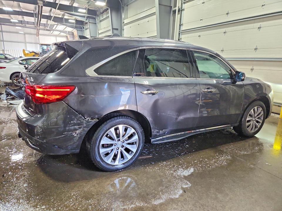 61780256 :رقم المزاد ، 5FRYD4H41FB032549 vin ، 2015 Acura Mdx مزاد بيع