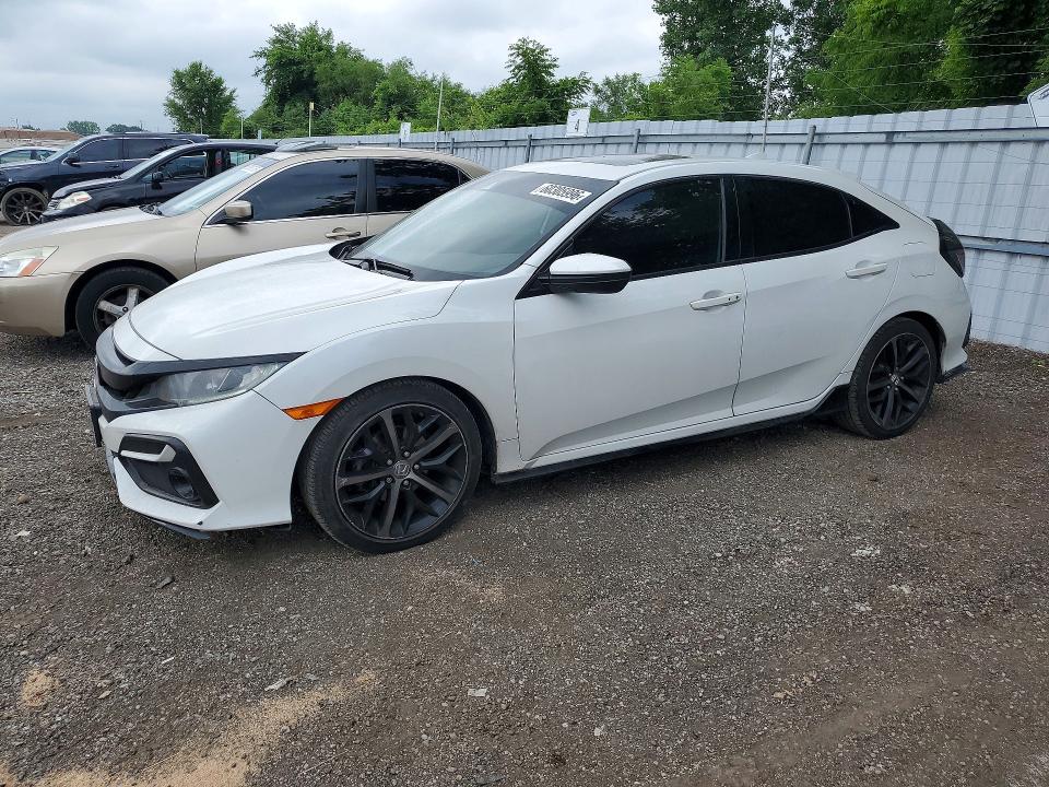 Auction sale of the 2020 Honda Civic, vin: SHHFK7H43LU301922, lot number: 60305996