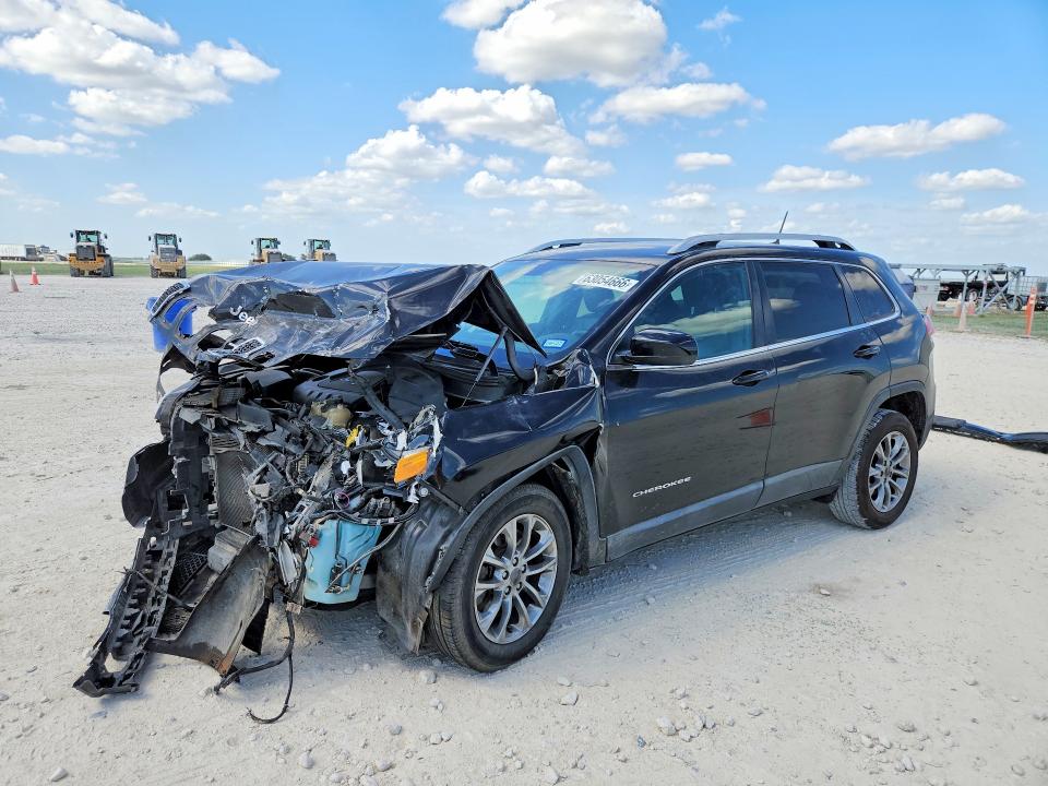 63054666 :رقم المزاد ، 1C4PJLLB2KD202957 vin ، 2019 Jeep Cherokee مزاد بيع