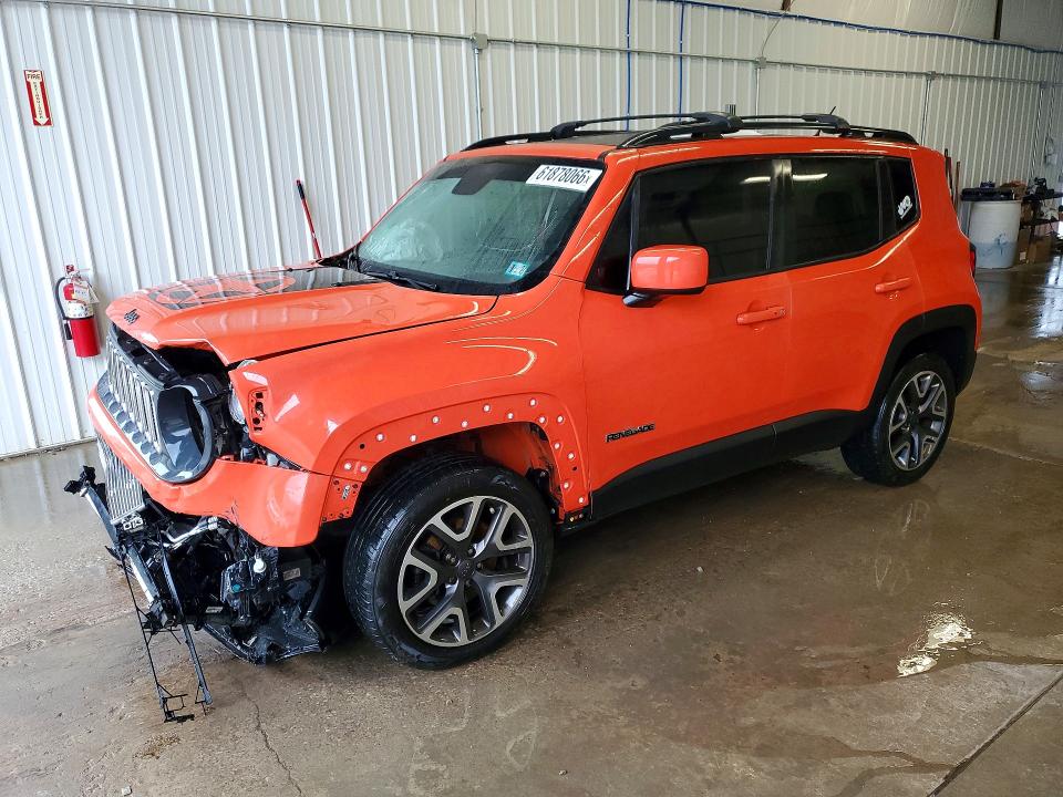 Продажа на аукционе авто 2016 Jeep Renegade, vin: ZACCJBBT3GPD01069, номер лота: 61878066