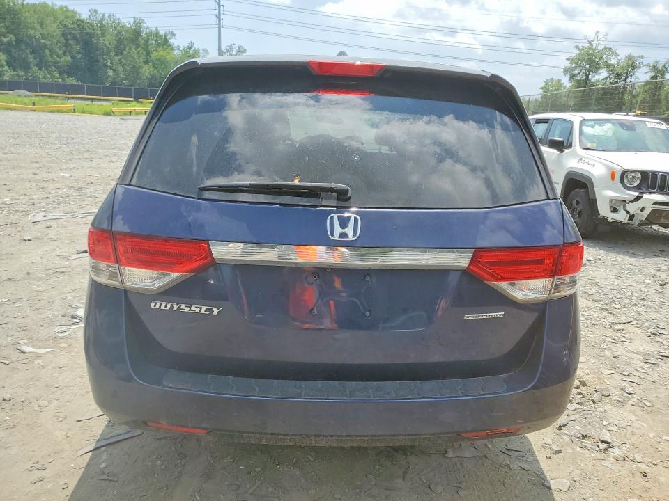 Продаж на аукціоні авто 2017 Honda Odyssey, vin: 5FNRL5H36HB005646, номер лоту: 58801886
